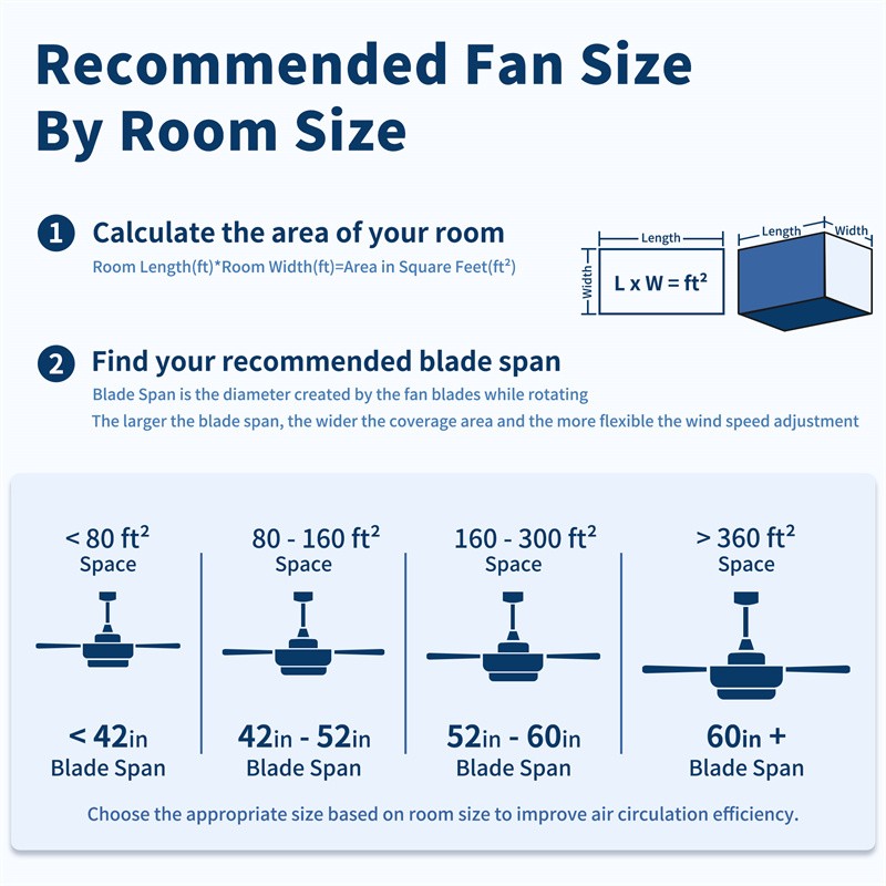 52" Modern Flush Mount Solid Wood Ceiling Fan Reversible w/Wall Switch/Remote