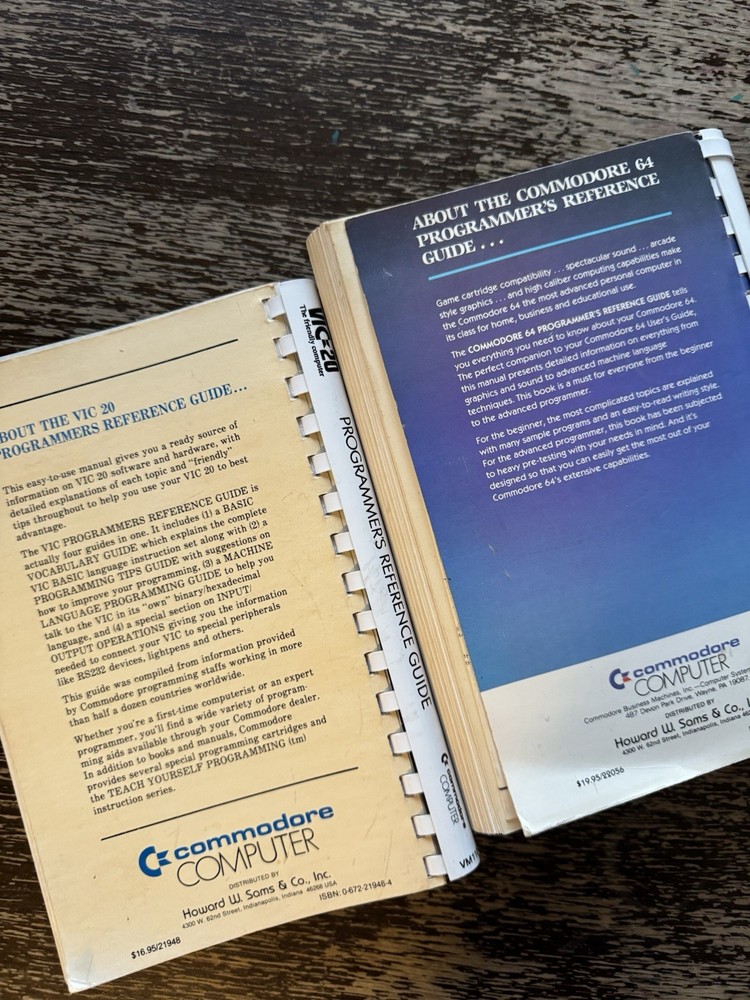 Programmer’s Reference Guide Commodore 64 & Vic20