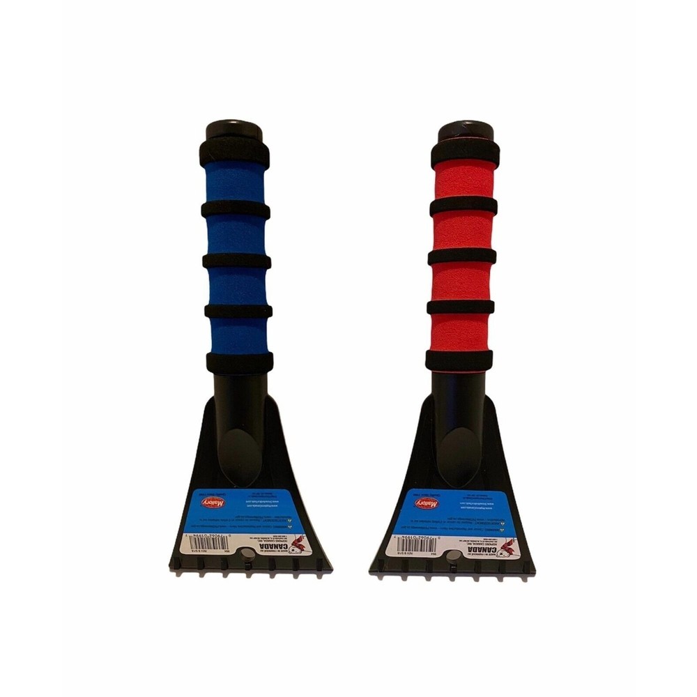Mallory Maxx Ice Scraper 10" Snow Removal Tool 2 Piece Set New