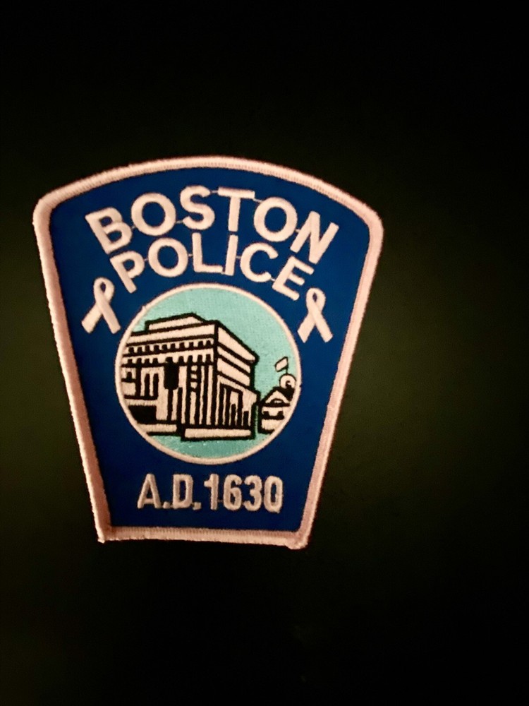 Boston Police Pink Patch