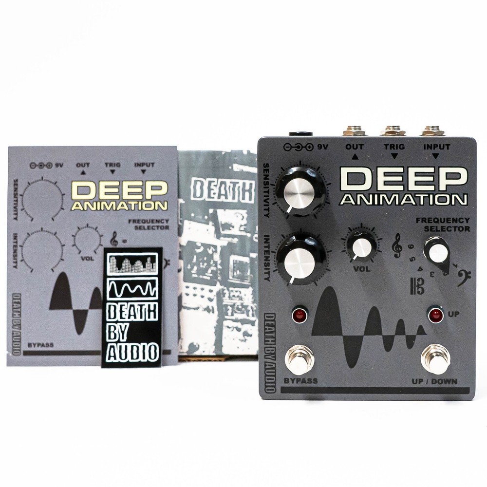 Death By Audio Deep Animation - Overdrive Envelope Filter Effect Pedal - New