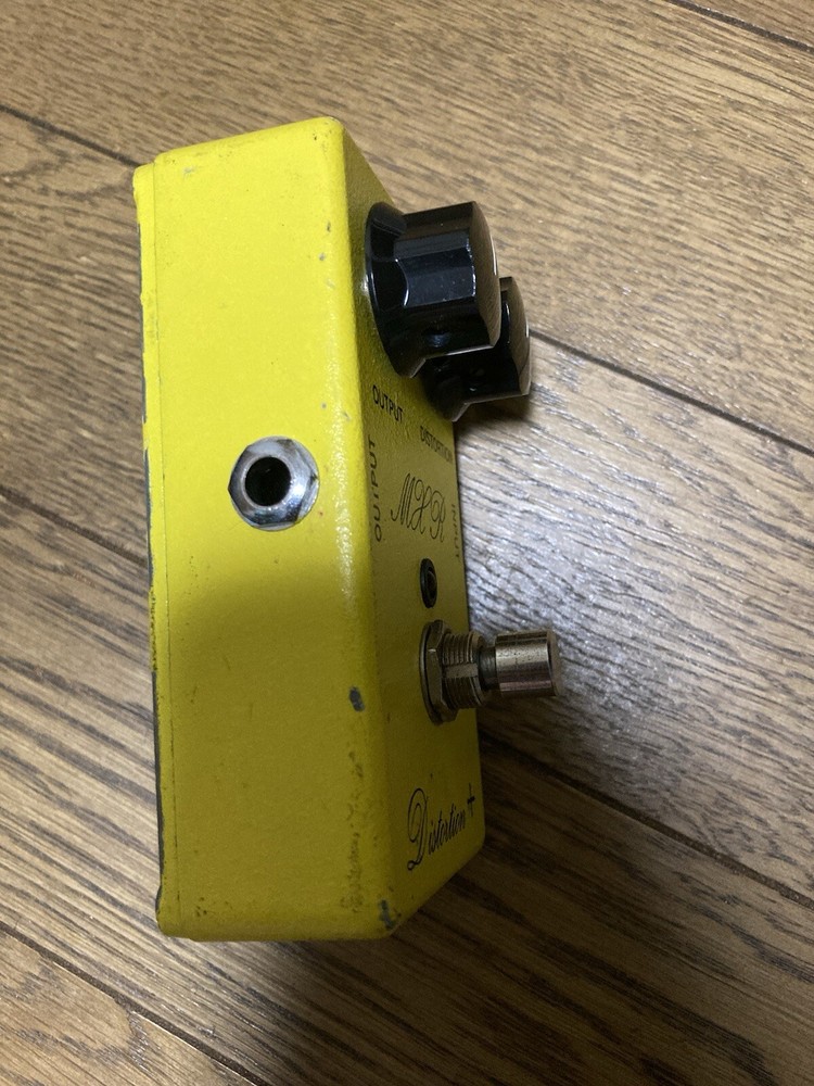 MXR Script Logo distortion+ with LED used 2000 Reissue rare F/S