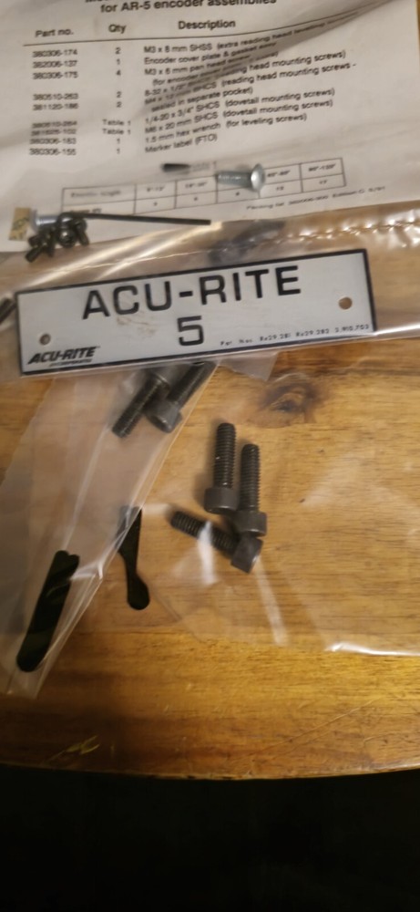 ACU-RITE linear Encoder AR5 scale 26" Length 120 Armor Metric