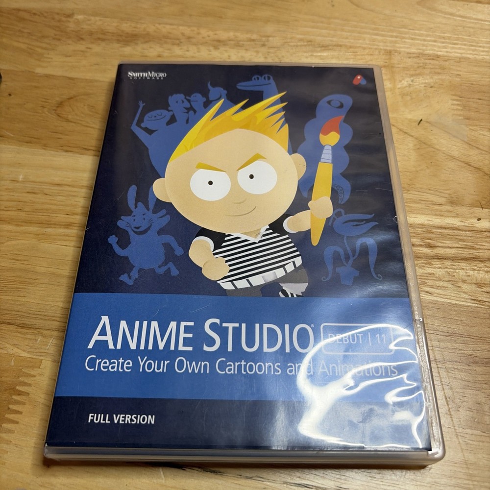 Anime Studio Debut 11: Create Your Own Cartoons/Animations Smith Micro Software