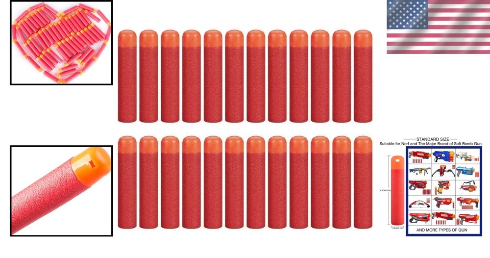 Mega Dart Refill Pack for N-Strike Mega Series
