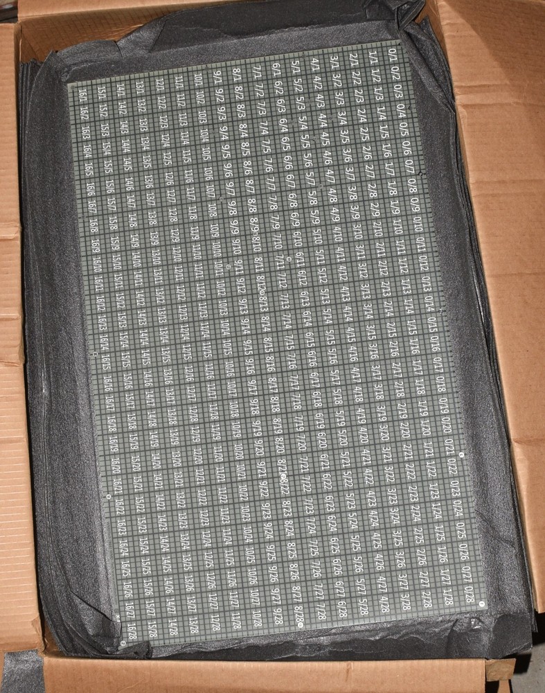 WMDTECH XTK EOD XRAY GRID AIM BOARD REPLACEMENT TOOL KIT GREEN 10 LARGE & SMALL