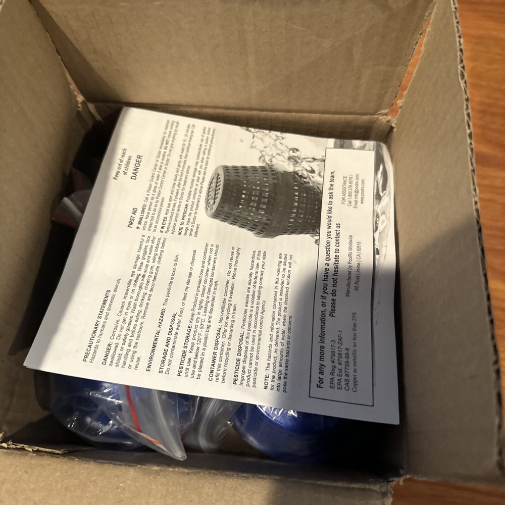 4 Pack - Blue