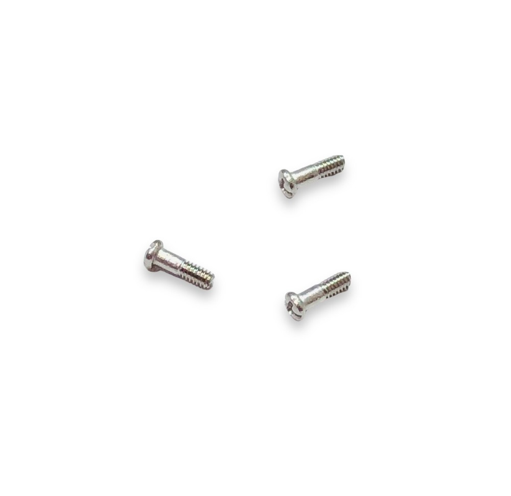 Oakley Codfuse OO6042 Silver Replacement Temple Hinge Screws Genuine