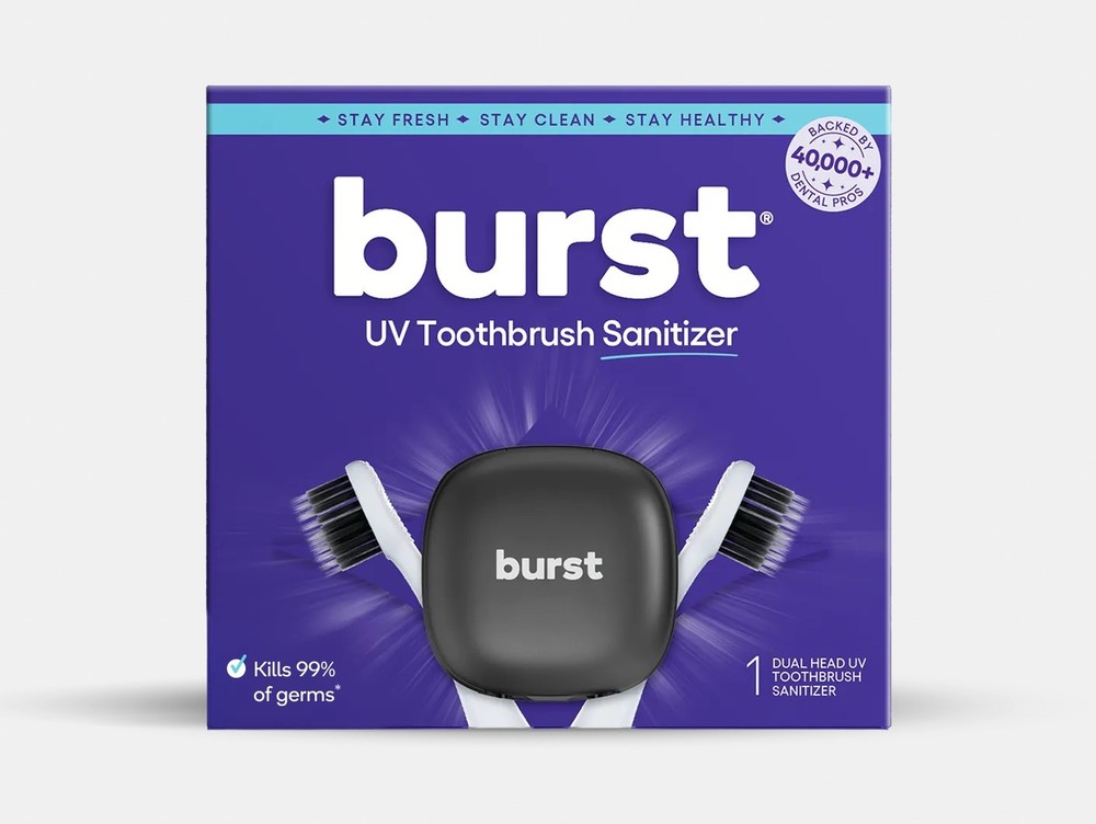 Burst UV Toothbrush Sanitizer