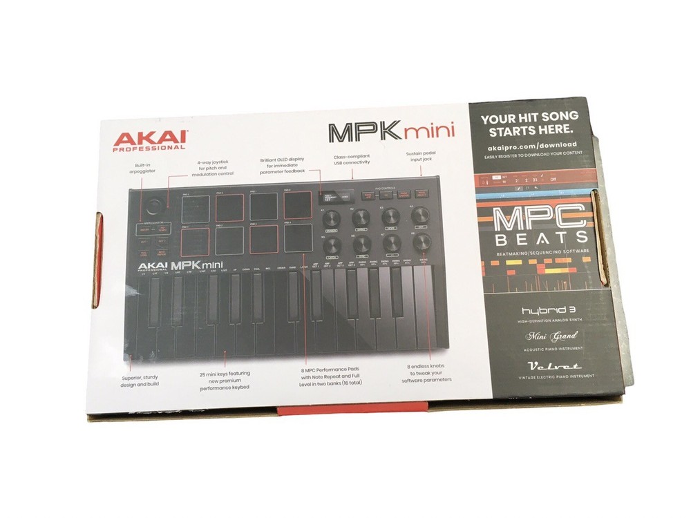 AKAI MPK MINI SPECIAL EDITION (BLACK) MIDI CONTROLLER (EPJ033013)