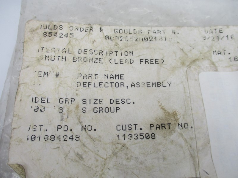 GOULDS B02052A02181 NSMP