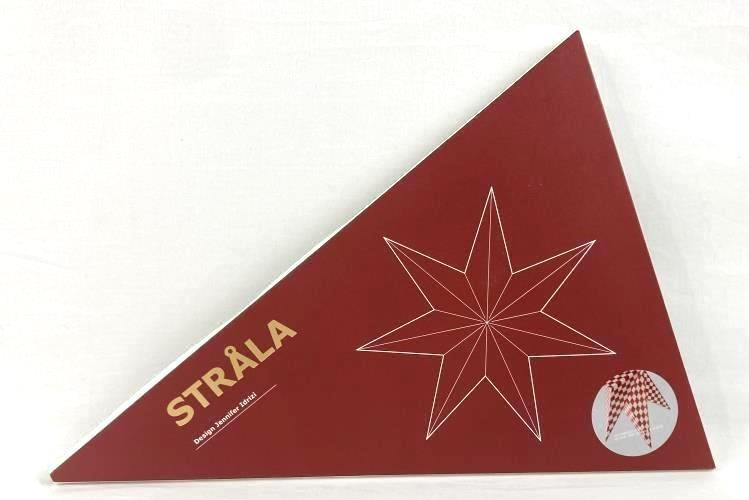 NEW IKEA Strala Lamp Shade Red & White Harlequin   304.089.36