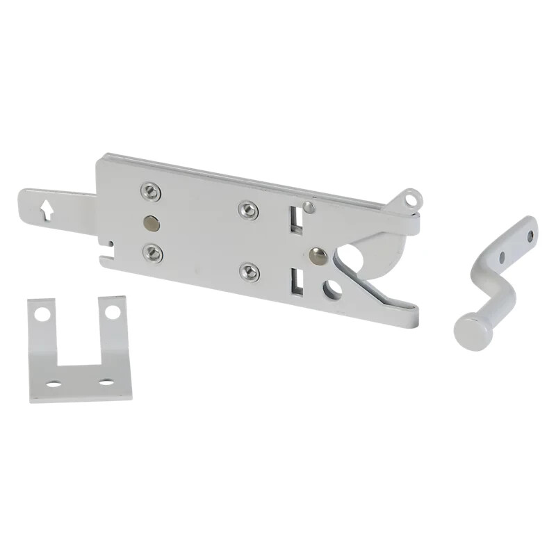 National Hardware N342-683 White Vinyl Gate Automatic Latch