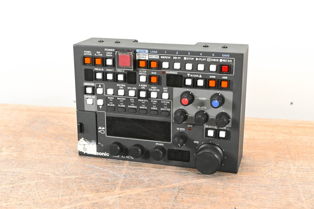 Panasonic AJ-RC10G Remote Control Unit CG01C1A