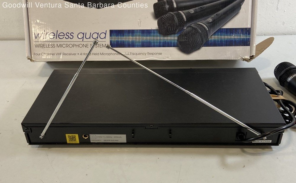 Gemsound 4 Channel Wireless Microphones