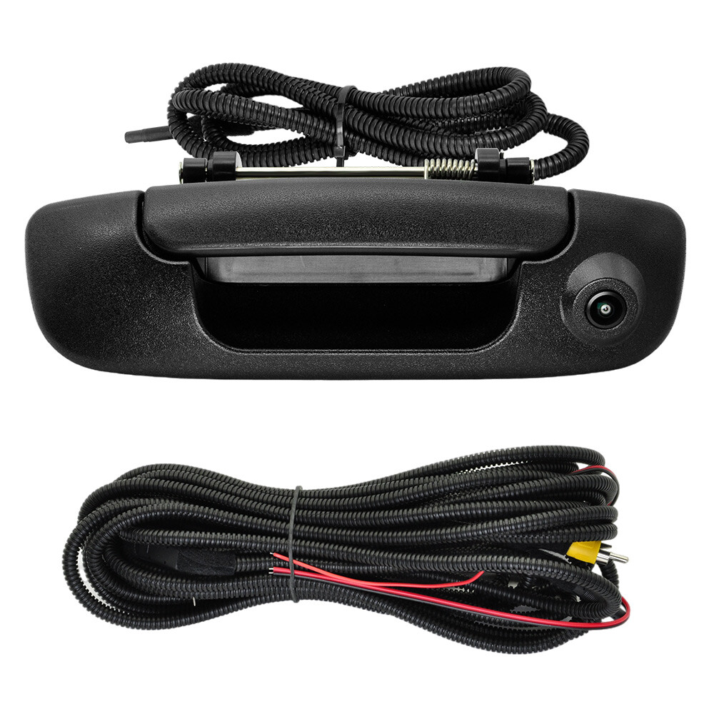 For Dodge Ram 2002-2008 Tailgate Handle Rear Backup Camera Parking Kit with Wire