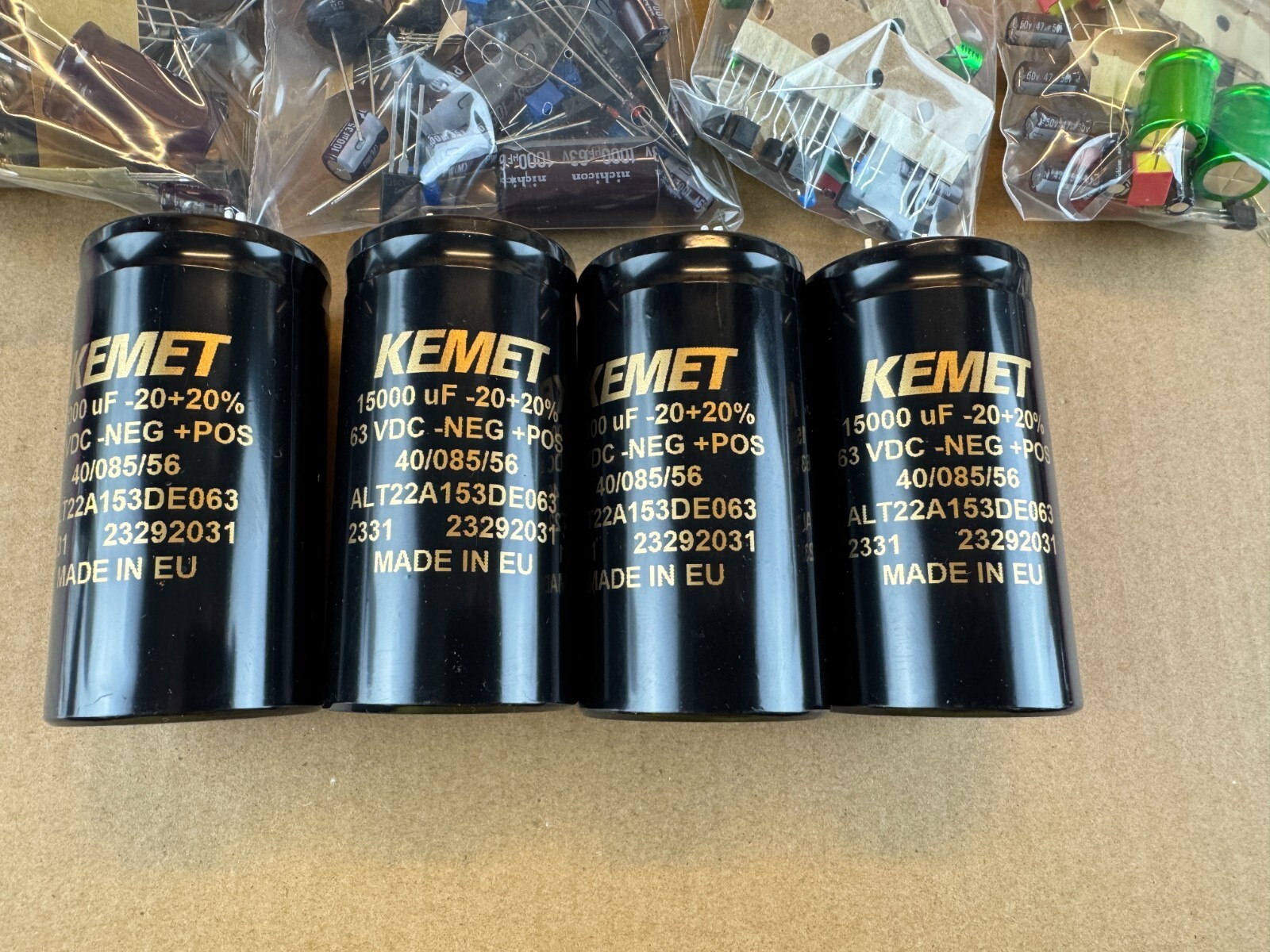 Sansui AU-717 Complete PLUS ULTRA Rebuild Kit Improved Capacitor Ratings Etc