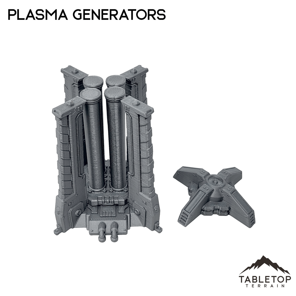 Plasma Generators - Chapters Headquarter - Grimdark Gothic Wargaming Tabletop