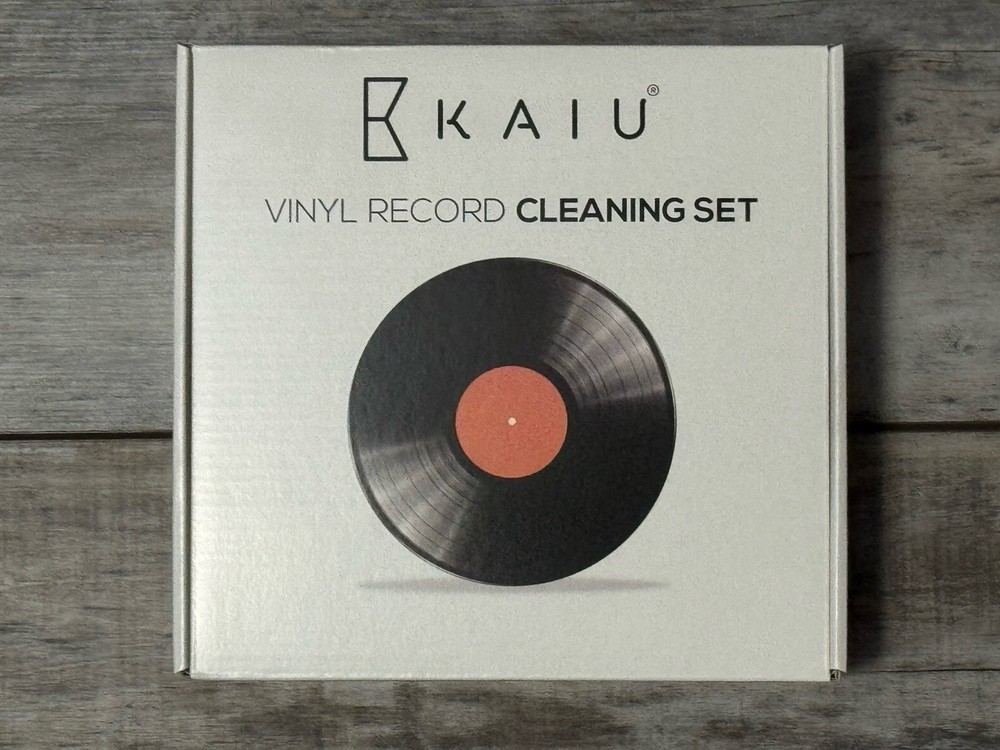 KAIU Vinyl Record Cleaner - LP Discwasher Kit w/Solution