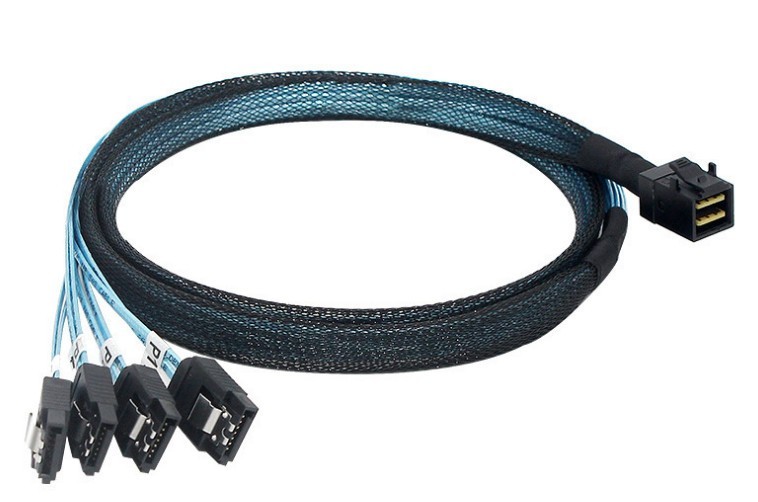 Supermicro AOC-S3008l-L8E-N122 12G HBA IT mode ZFS FreeNAS unRAID 2*SATA cable