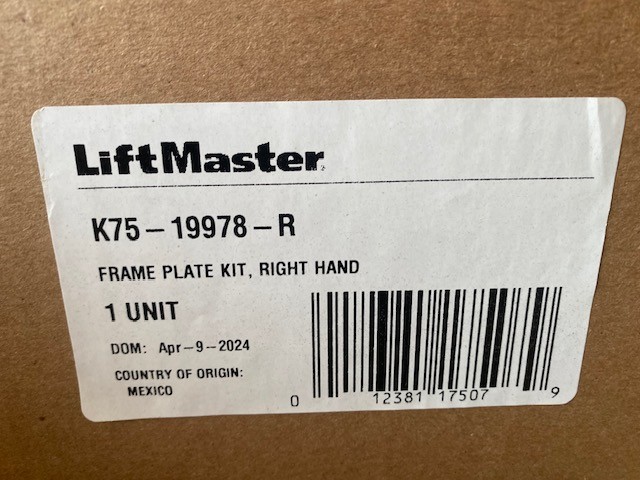 K75-19978-R Frame Kit Right Hand