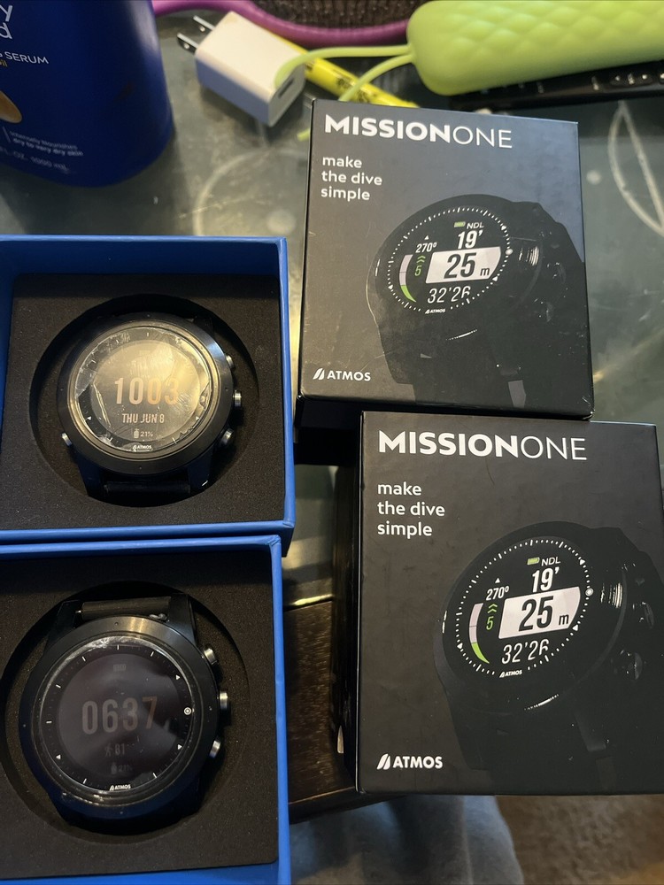 atmos dive computer (black)