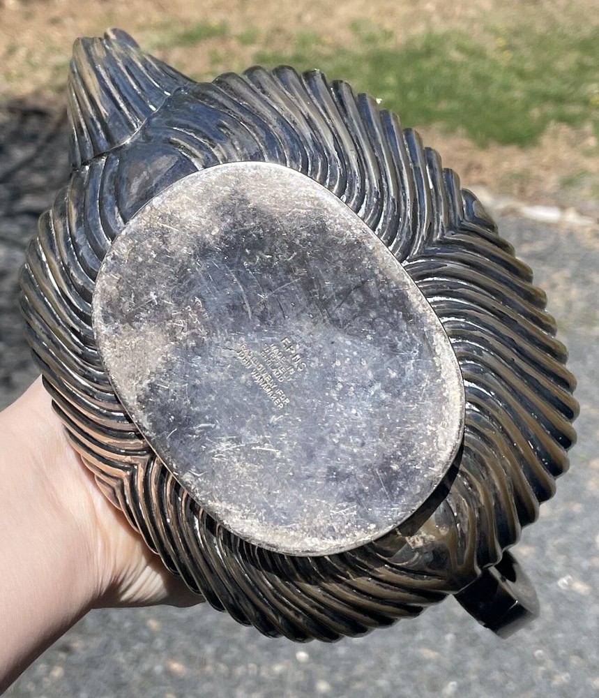 Antique Sheffield Coffee Pot John Wanamaker Silverplated Victorian / Edwardian