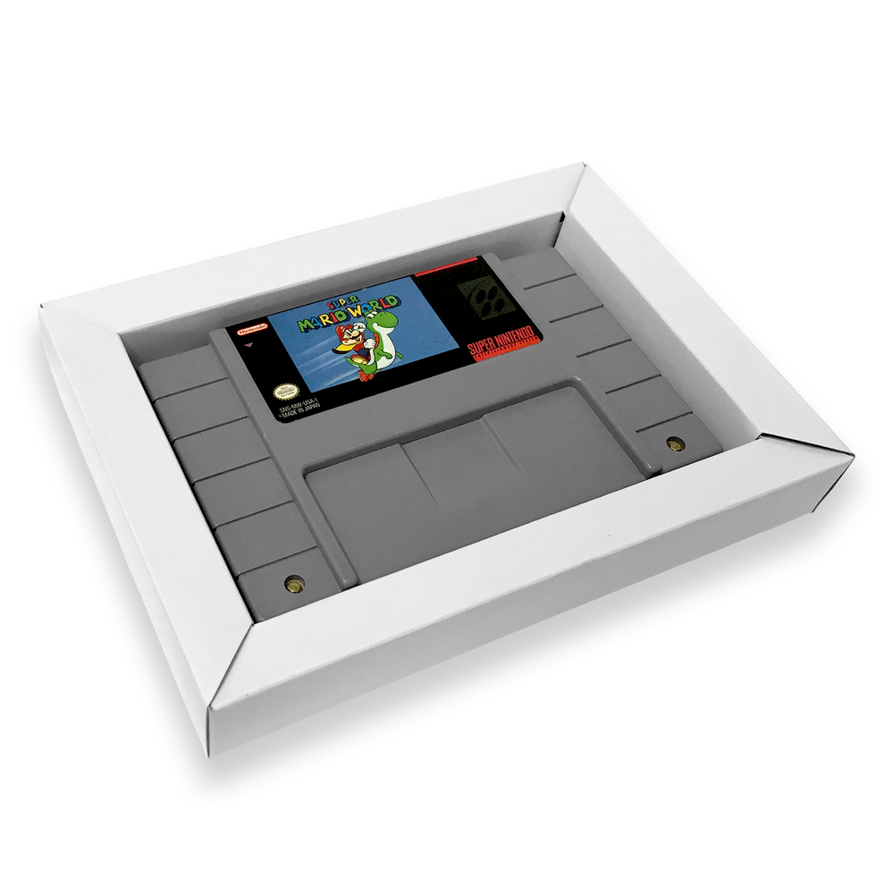 1 x SNES Cardboard Box Insert - by Old Skool