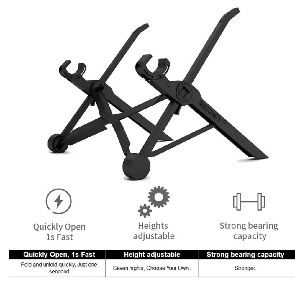 Adjustable Portable Foldable Laptop Desktop Stand Notebook Tablet Riser Holder