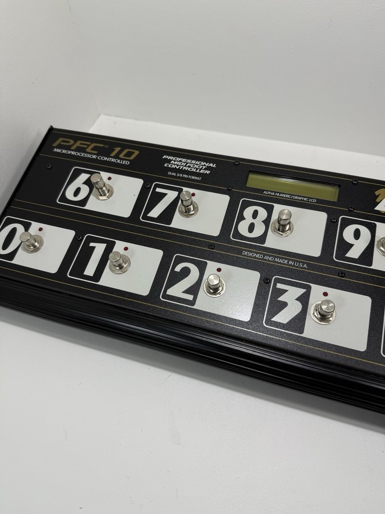 Peavey PFC-10 Professional Midi Foot Controller