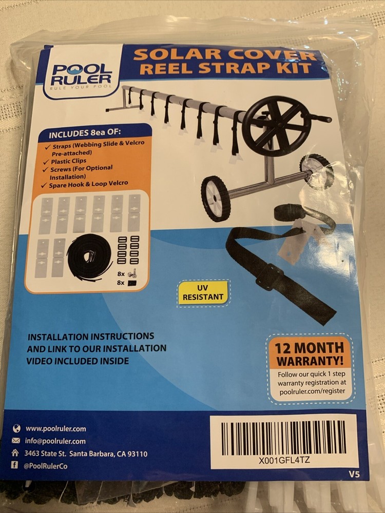 Solar Cover Reel Strap Kit