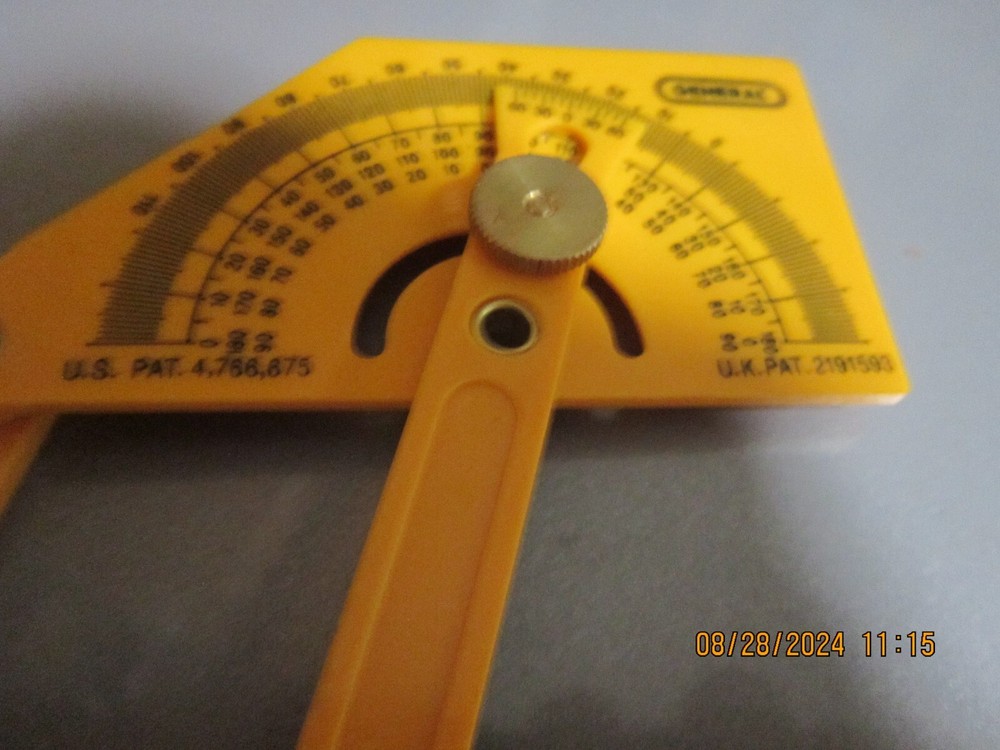 Three General Tool Protractors, Please Read Listing, No Returns
