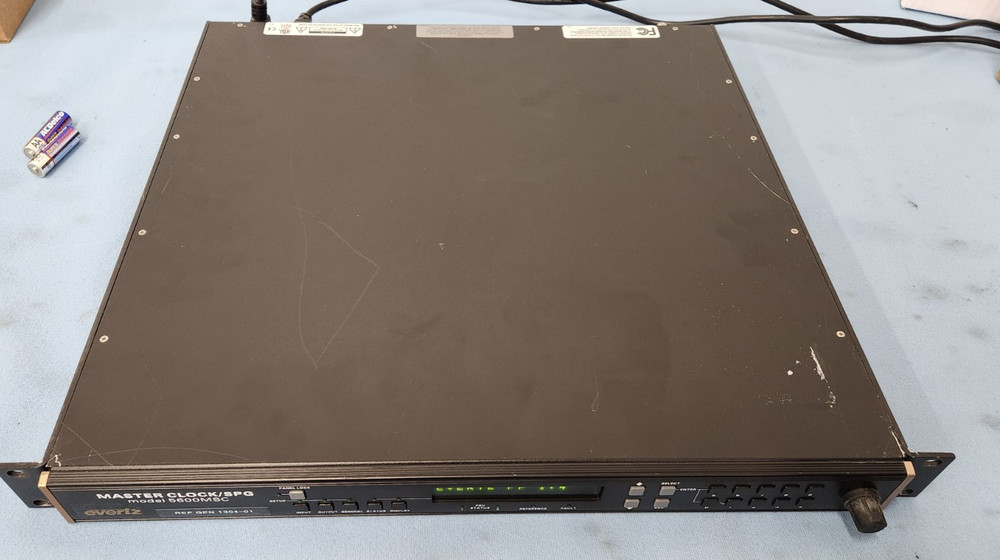 Evertz 5600MSC Master Sync Clock Generator / SPG