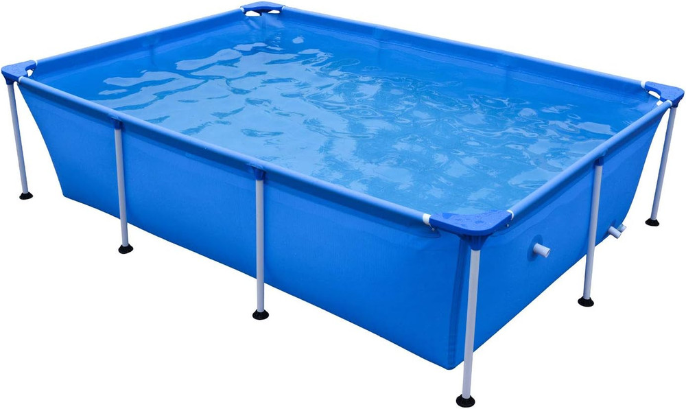 Rectangular Removable Swimming Pool 258 X 179 X 55 Cm