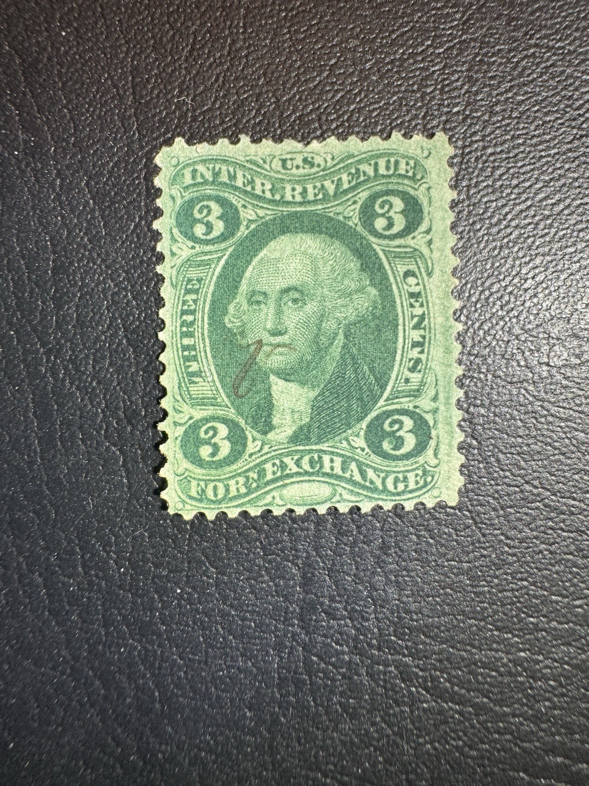US Scott #R16 3c Foreign Exchange Stamp- Used, See Description