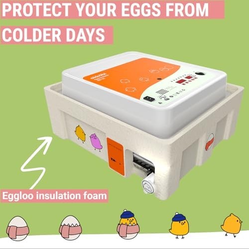 Incubators for Hatching Eggs, Egg Incubator with Automatic Egg Turning and Humid