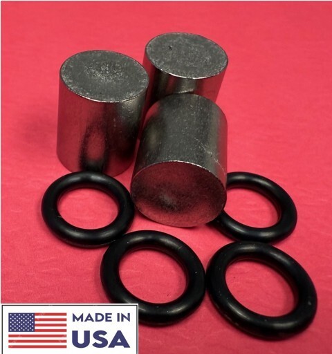 Tungsten Alloy H1, H2, H3 Weights, 3 -Pack, ~1.4 OZ EA, ~4.2 OZ (~120 gr) Total
