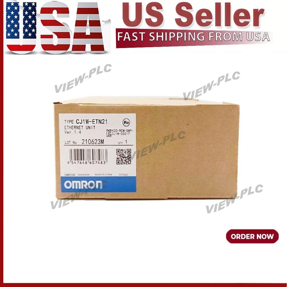 Original Omron CJ1W-ETN21 Ethernet Unit Programmable Controller