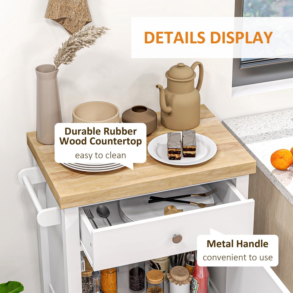 Kitchen Island on Wheels