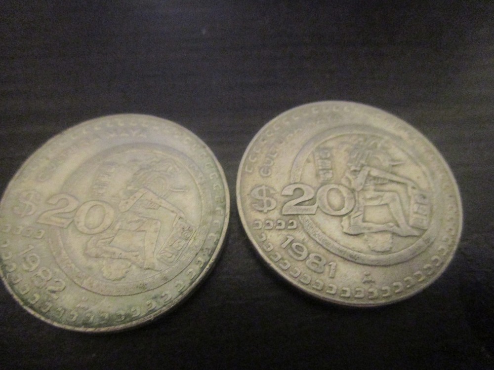 1981/1982 Mexico $20 Pesos