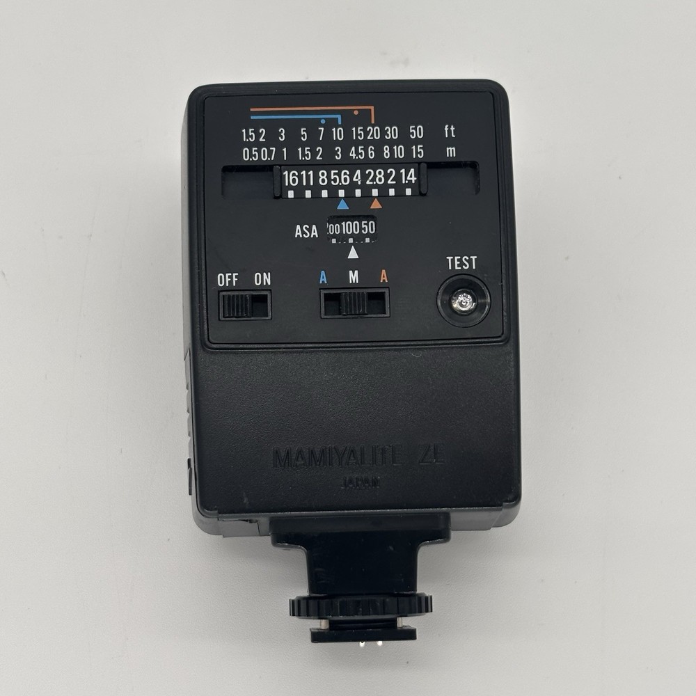 Mamiya Mamiyalite ZE Flash Fully Tested