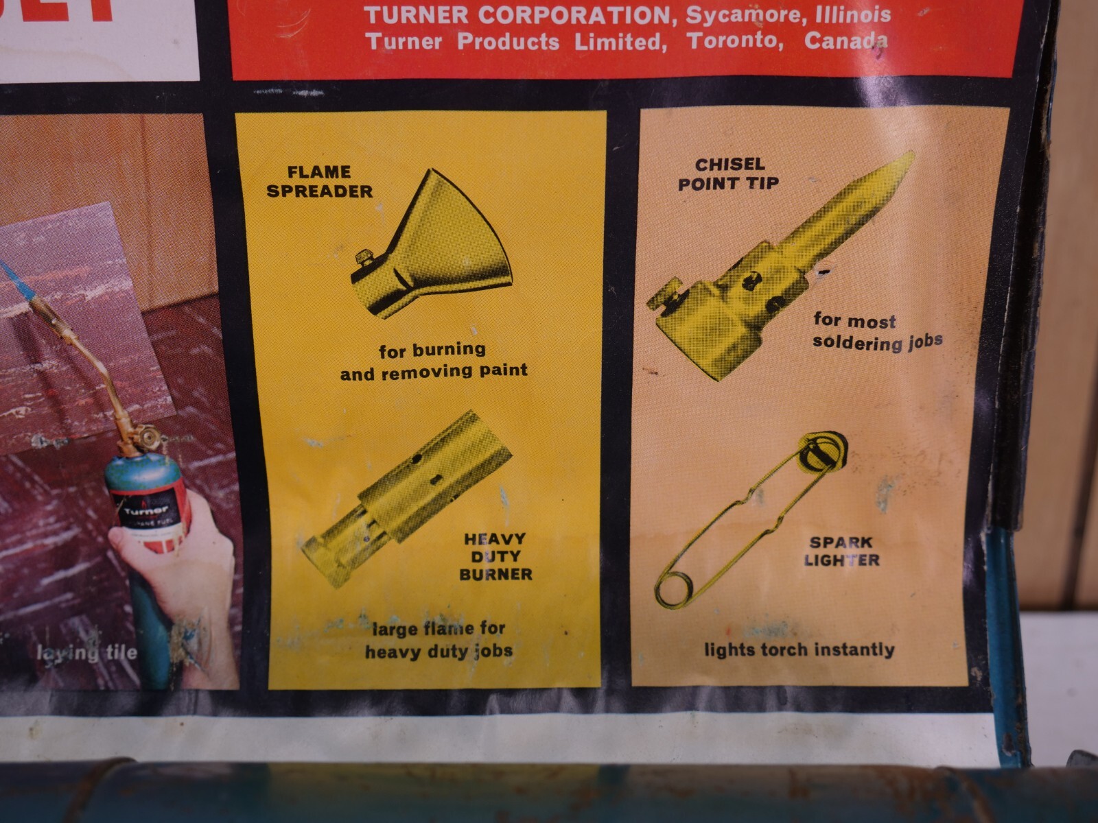 Turner Propane Torch Kit With Accessories And Box