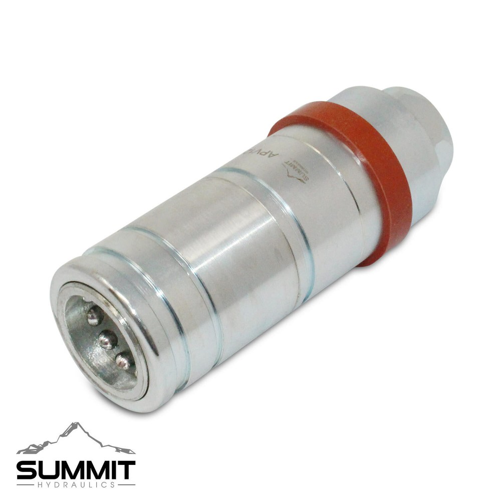 Hydraulic Ag Female Quick Coupler Push Pull Connect Under Pressure 1/2" NPT
