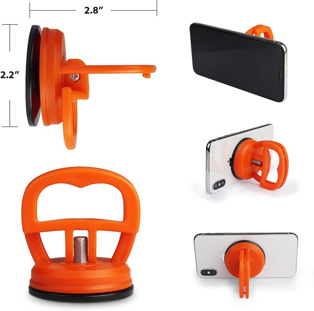 4pcs Heavy Duty Suction Cups for Dent, Screen, and Electronics Repair