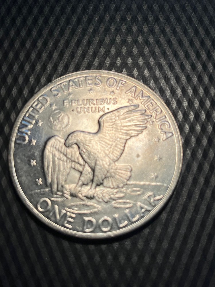 1971 S $1 Ike Eisenhower Dollar 40% Silver Nice BU - #2b