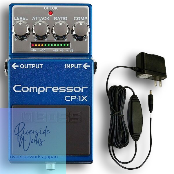 BOSS CP-1X Compressor + PSA-100S2 Adapter Set