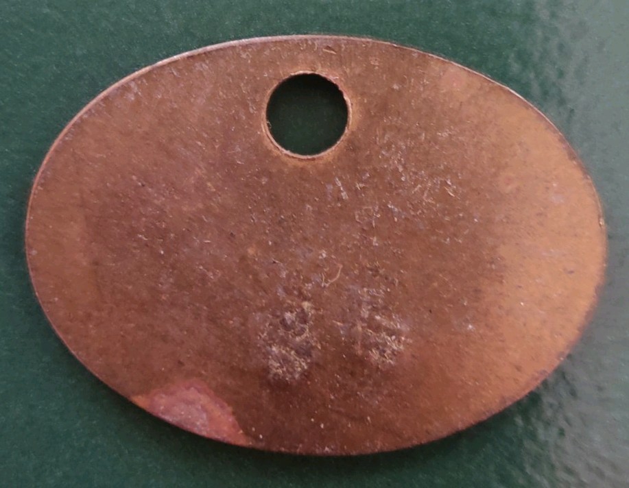 BCC Annesley Bentinck Colliery 35 Pit Check Tally Token