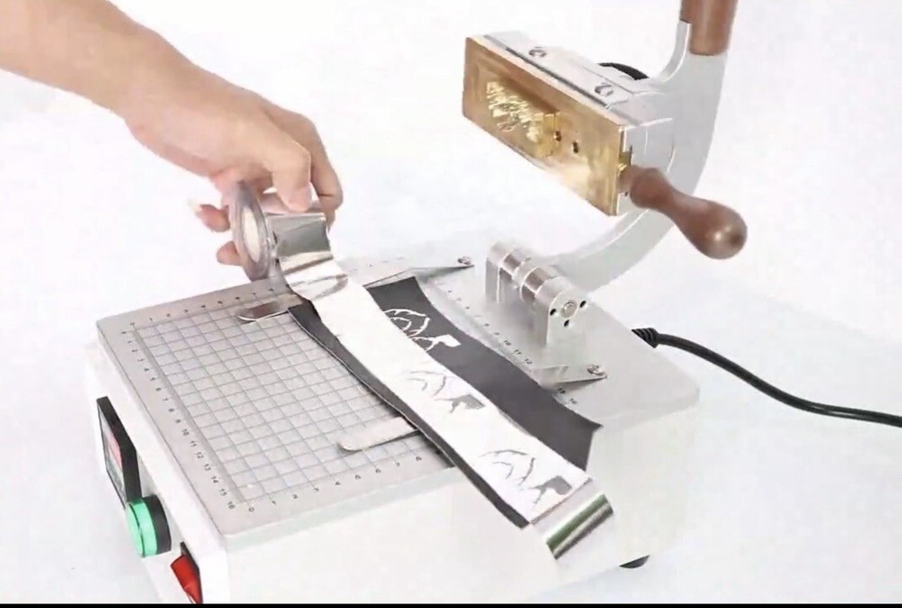 Hot Foil Letter Stamping Embossing