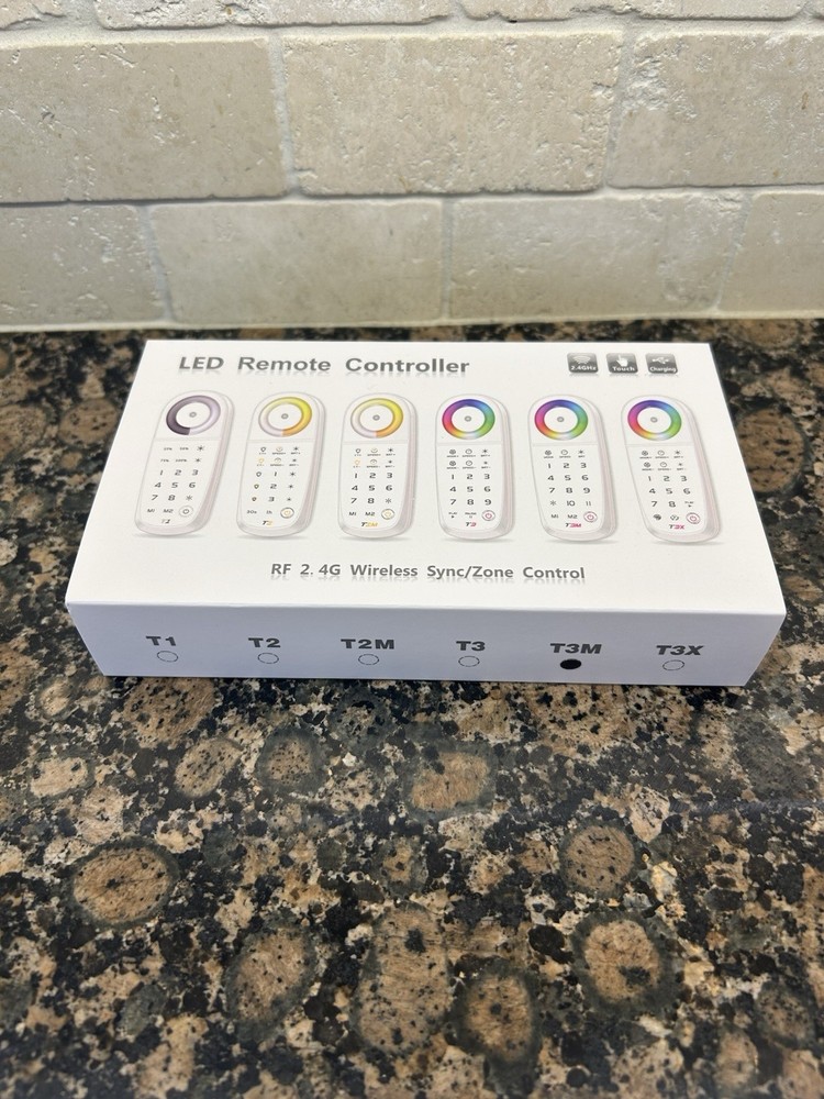 RGB LED TAPE LIGHT - LTECH T3M-CV LED Controller 2.4G Wireless Remote Control
