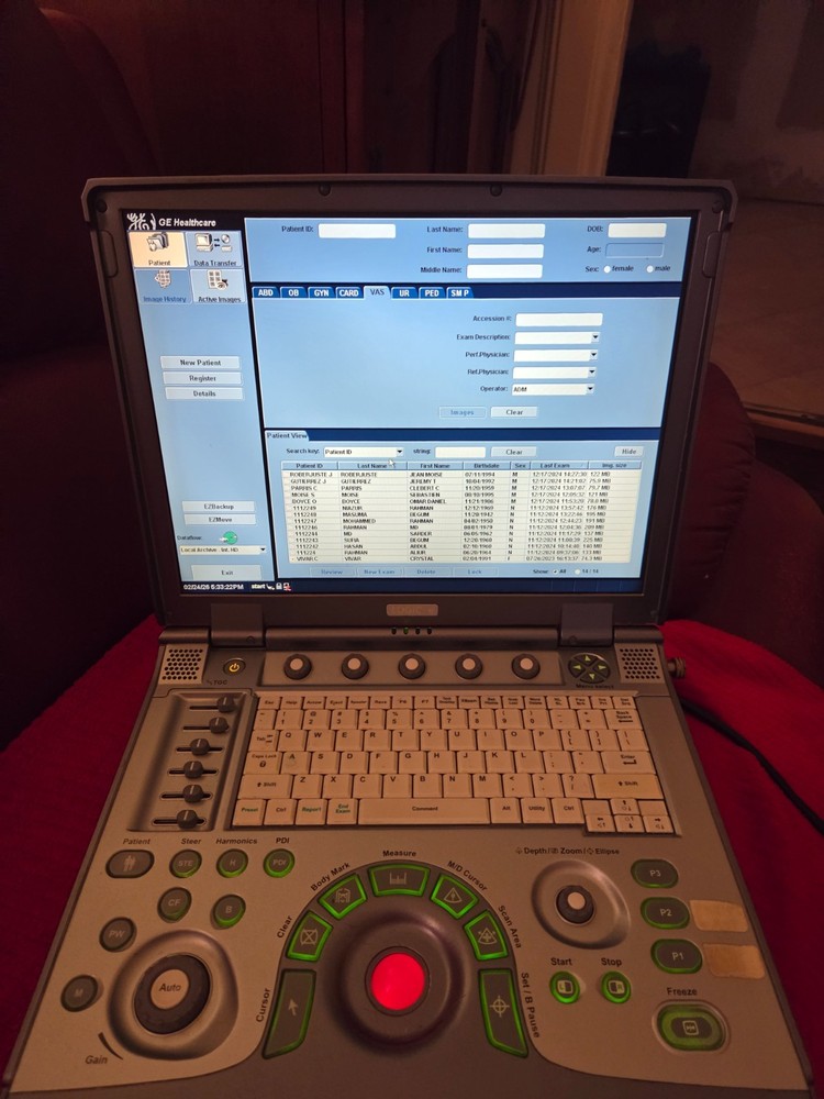 GE Logiq E Color Ultrasound machine